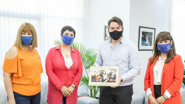 El Intendente Martín Perez se reunió con las representantes del PAMI