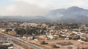 Incendio en el Cerro Uritorco, Capilla del Monte (Gobierno de Córdoba).