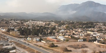 Incendio en el Cerro Uritorco, Capilla del Monte (Gobierno de Córdoba).