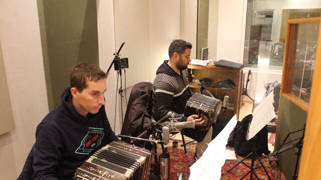 La Orquesta Municipal de Tango graba su disco