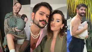 Camilo y Evaluna mostraron el rostro de su hija Índigo por primera vez.