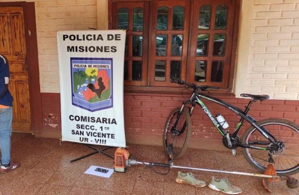 Detenido por robar un celular en San Vicente