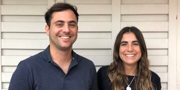 Camila e Ignacio Crespo, los creadores de PEM, Pequeños Emprendimientos.