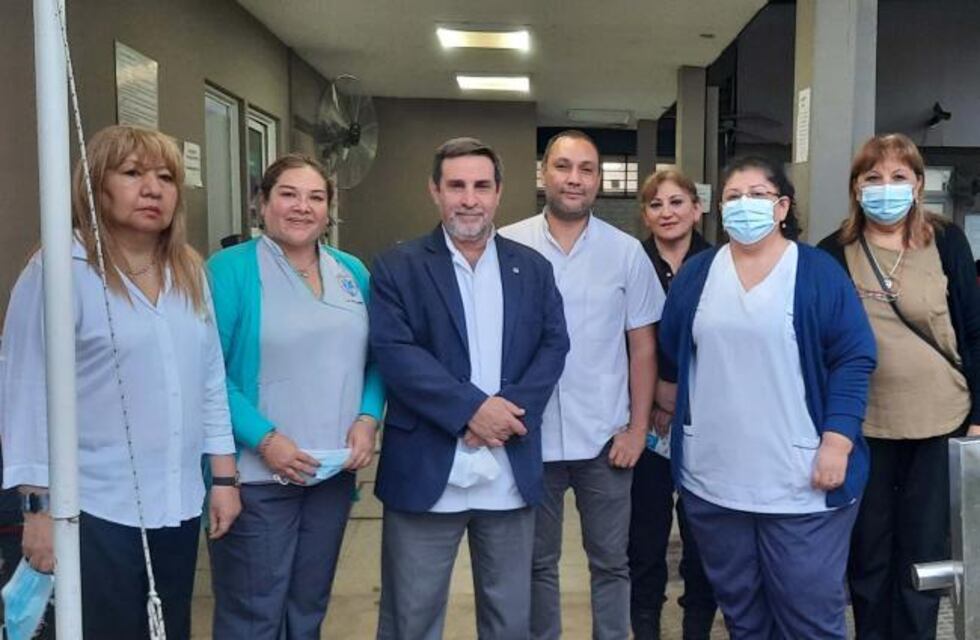 Medina Ruiz visitó el Centro de Salud y destacó la labor del efector