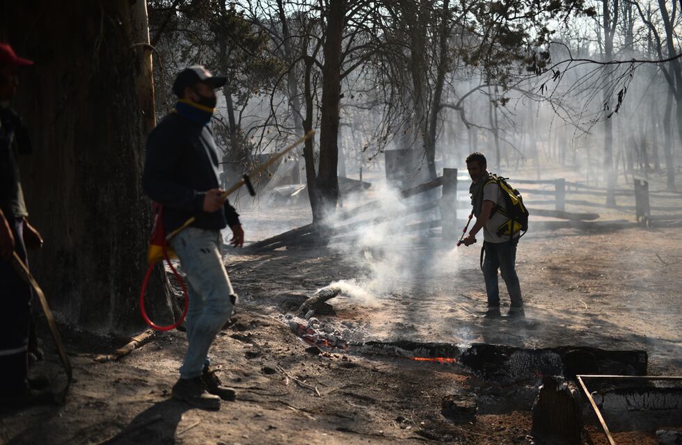 Dos detenidos por iniciar fuego en Córdoba