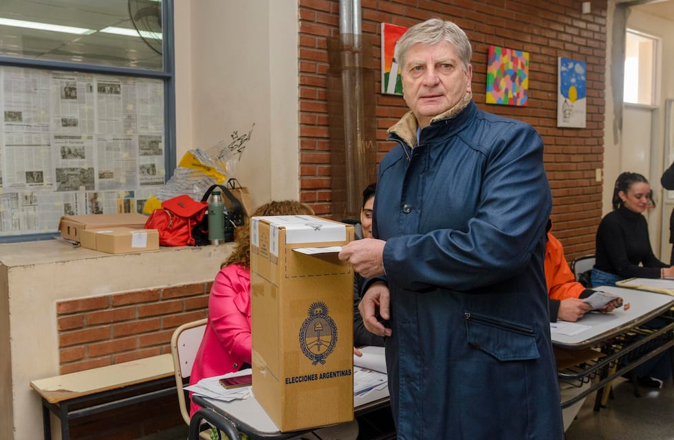 Elecciones PASO 2023: Sergio Ziliotto votó y destacó el impacto que tendrá esta elección en La Pampa