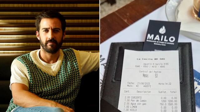 Nicolás Francella respondió a las críticas por los precios de su restaurante.