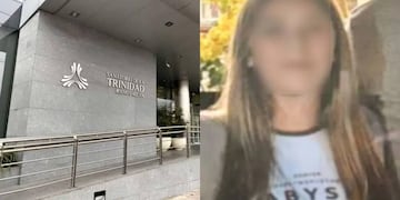 Le dieron el alta a Angelina, la nena herida por una bala perdida en Navidad (Foto: gentileza TN)