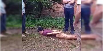 Eldorado: vecinos del Barrio Roulet atraparon a un sospechoso y reclaman la reapertura del destacamento policial.