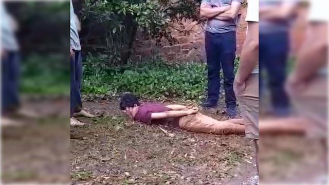 Eldorado: vecinos del Barrio Roulet atraparon a un sospechoso y reclaman la reapertura del destacamento policial.