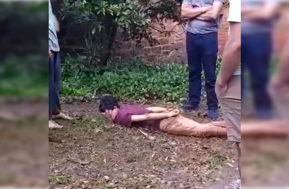 Eldorado: vecinos del Barrio Roulet atraparon a un sospechoso y reclaman la reapertura del destacamento policial