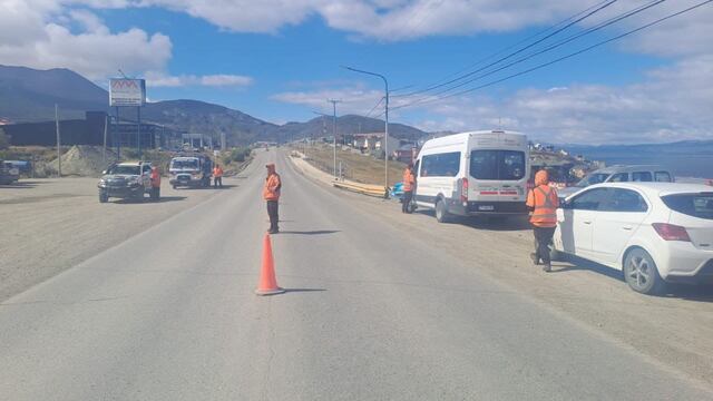 Ushuaia: continúan con los operativos de control sobre transporte público ilegal