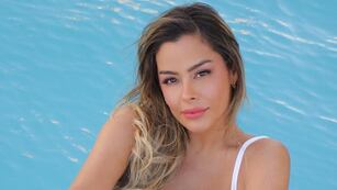 El impresionante make up de Larissa Riquelme: “El arte en mi rostro”