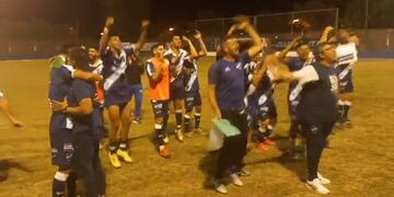 Ben Hur festejó la SuperCopa y se consagró tetracampeón del 2022 en la Liga Rafaelina de Fútbol