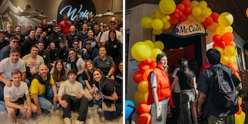 Burger Palusa: McCain invitó a Cayo Amarillo, la reconocida casa hamburguesera de Paraná