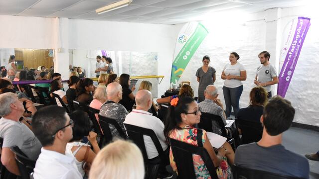 Charla del Pro Huerta