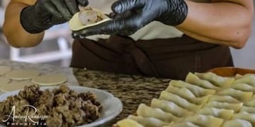 Las pastas del bodegón ubicado en el Camino del Cuadrado.