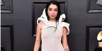 Maria Becerra en los Grammy 2022.