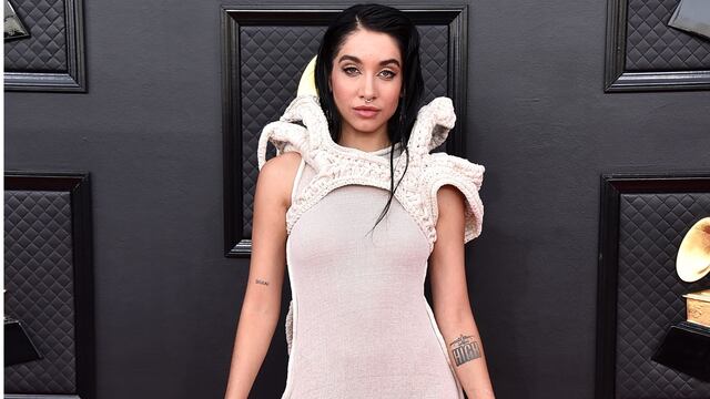 María Becerra en los Premios Grammy 2022.