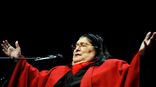 A 13 años de la partida de Mercedes Sosa
