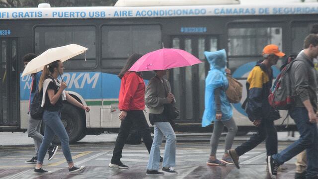 Probabilidad de lluvias en la ciudad de Córdoba.