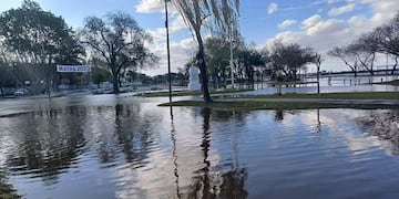 Desbordes en Quilmes