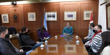 Luis Castellano acordó un aporte anticipado para salones de eventos, academias de danza y gimnasios