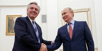 La agencia de noticias rusa, Sputnik, habló de una "traición" de Alberto Fernández a Vladimir Putin.