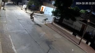 El violento asalto en Córdoba quedó registrado por las cámaras de seguridad de los vecinos.