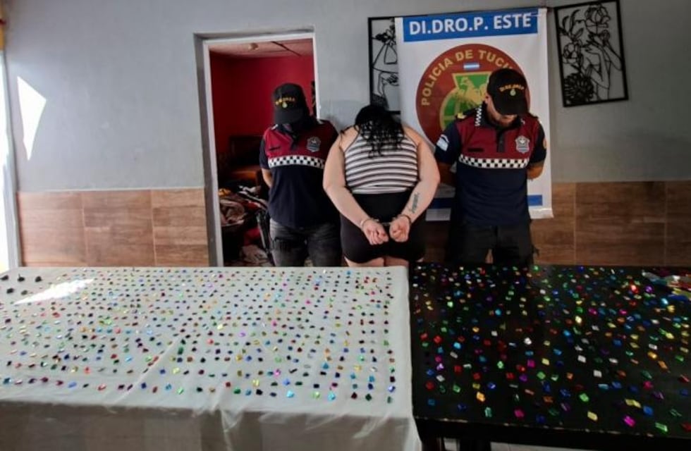 Cayó un doble kiosco de droga con más de 1400 “ravioles” de cocaína