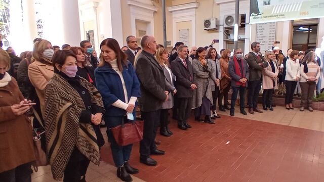 Acto en la UNT.