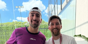 Ambos deportistas ganaron el máximo título profesional de cada disciplina en Qatar.