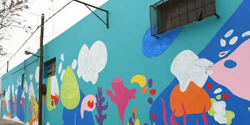 Mural en el Corralón Municipal