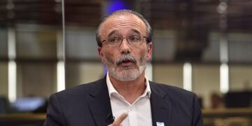 El ministro Fabián López, de cuya cartera depende Epec, cuestionó a Nación (Ramiro Pereyra).