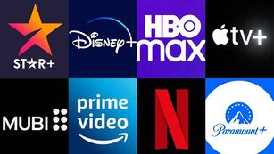 Plataformas de streaming.