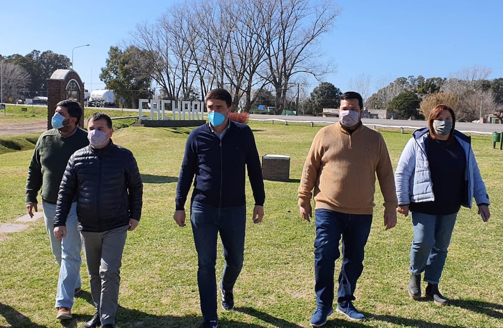 Galli y Bertellys hicieron campaña juntos en Cacharí