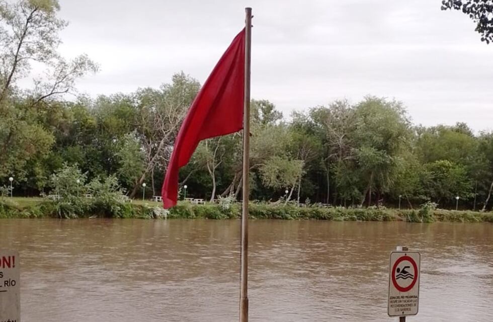 Luego de las lluvias, se vino la crecida del Río Xanaes y se pide precaución