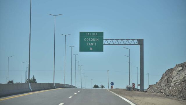 Nueva Autovía Ruta 38 a punilla (Facundo Luque / La Voz)