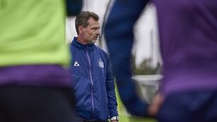 Diego Cocca siguió evaluando al plantel de Talleres, en el amistoso con Central Córdoba (Prensa Talleres)