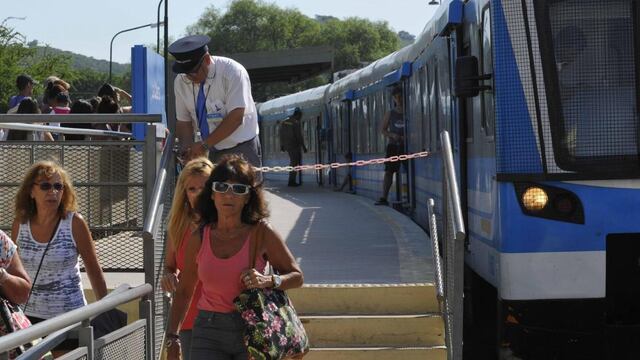 Tren de las Sierras.  (La Voz / Archivo)
