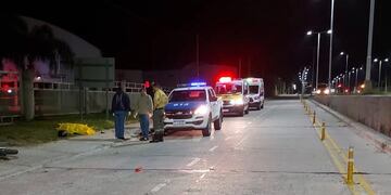 Fatal accidente en el Acceso Sur de Paraná