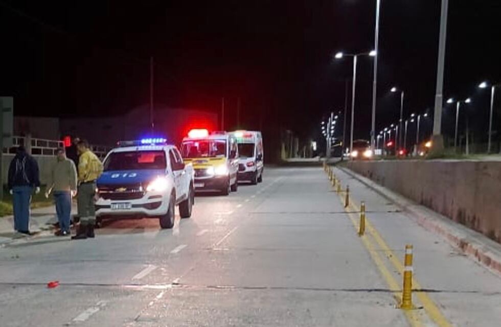 Un motociclista perdió la vida en un accidente en el Acceso Sur de Paraná
