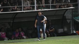 Gano Talleres, y Alexander Medina analizó el 1 a 0 en San Juan (Foto de @la1913OK).