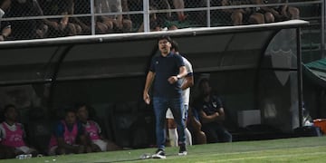 Gano Talleres, y Alexander Medina analizó el 1 a 0 en San Juan (Foto de @la1913OK).