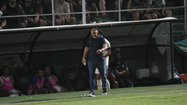 Gano Talleres, y Alexander Medina analizó el 1 a 0 en San Juan (Foto de @la1913OK).