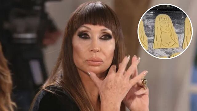 Moria Casán fue retratada en un molde de galletitas y fue viral en TikTok