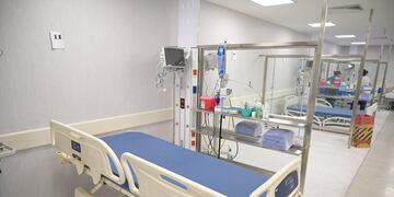 Nuevas camas UTI en el hospital Central - Gentileza