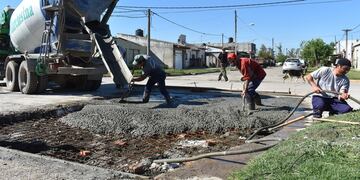 Bacheo en Frontera