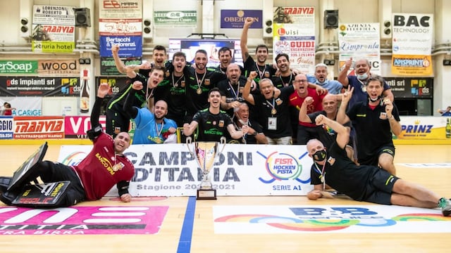 El arquero mendocino Valentín Grimalt se consagró campeón con el Amatori Lodi de la Serie A de Italia de hockey sobre patines.