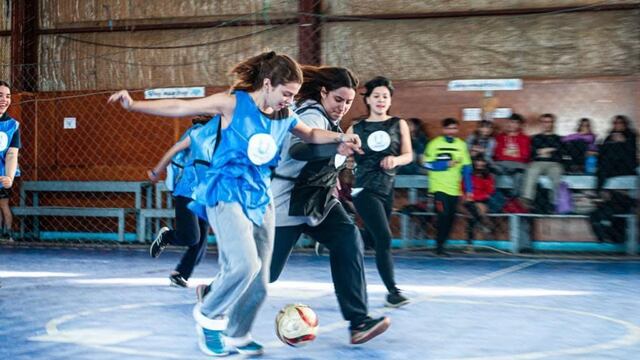 El “Ushuaia joven” celebró su jornada deportiva con futsal femenino